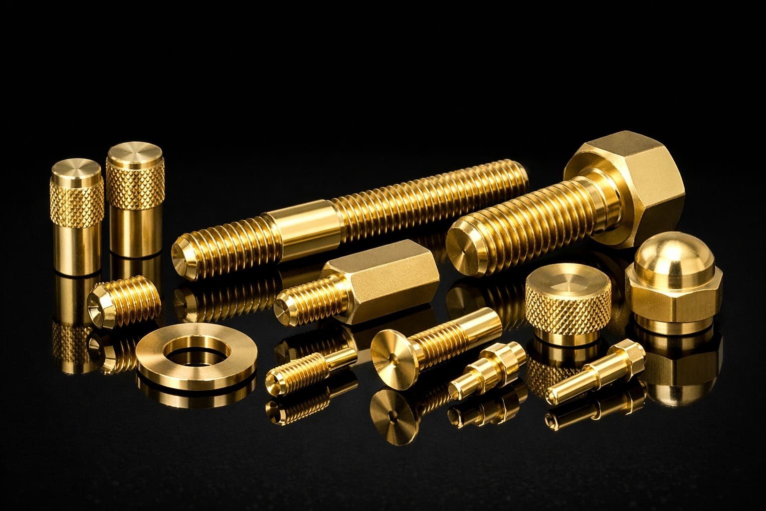 Precision Brass Custom Fasteners